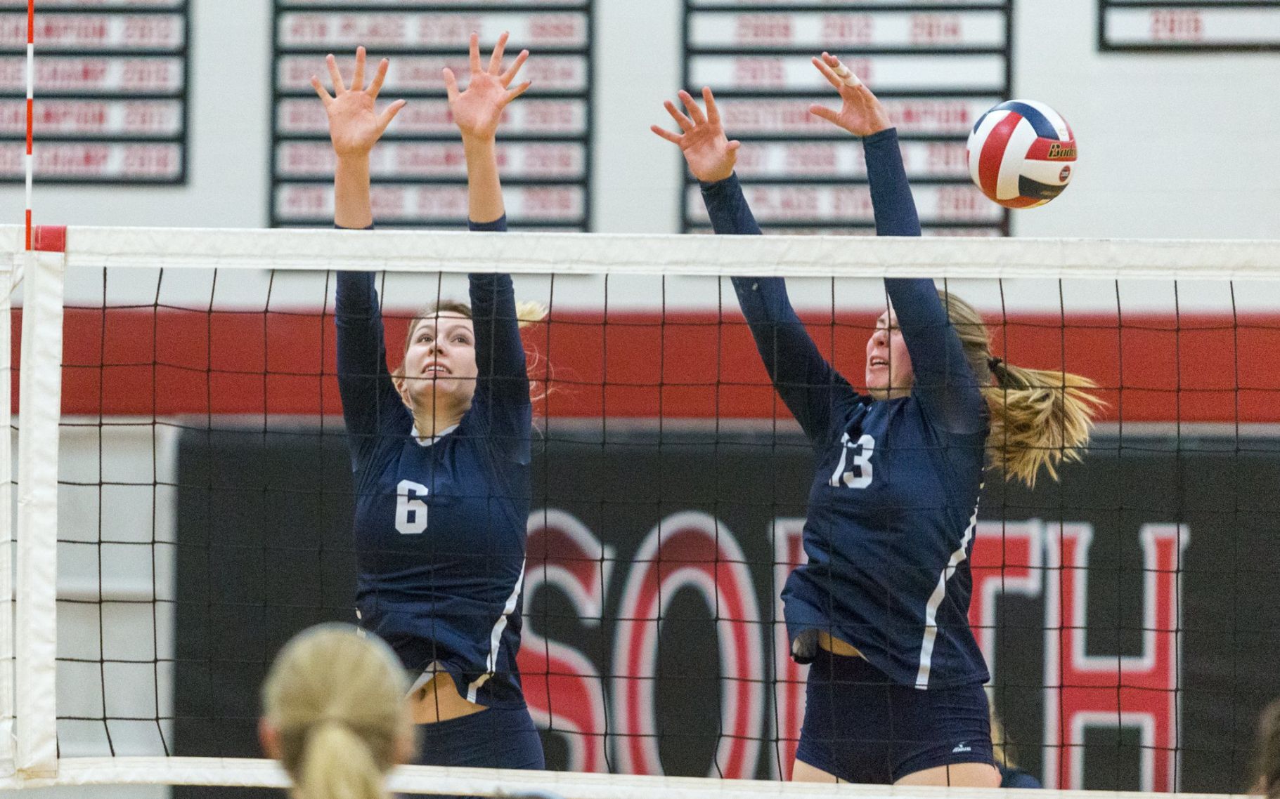 Class 4 District 7 girls volleyball championship